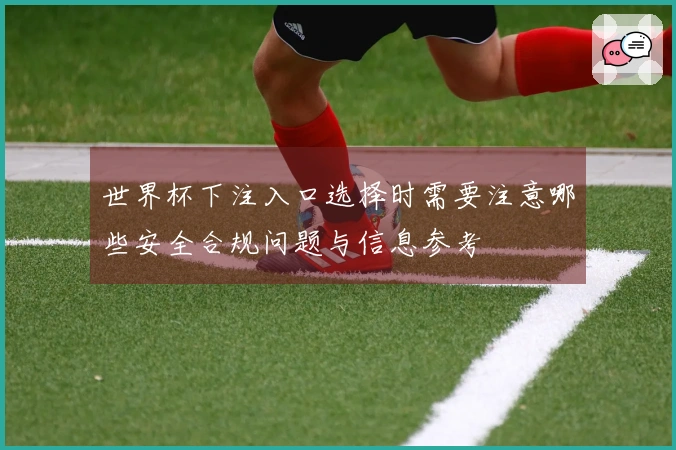 世界杯下注入口选择时需要注意哪些安全合规问题与信息参考