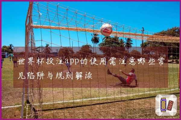 世界杯投注app的使用需注意哪些常见陷阱与规则解读