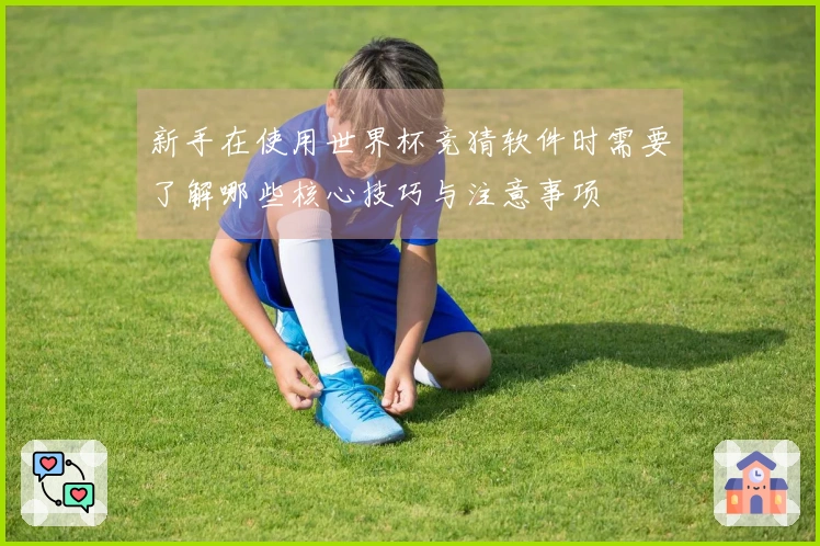 新手在使用世界杯竞猜软件时需要了解哪些核心技巧与注意事项