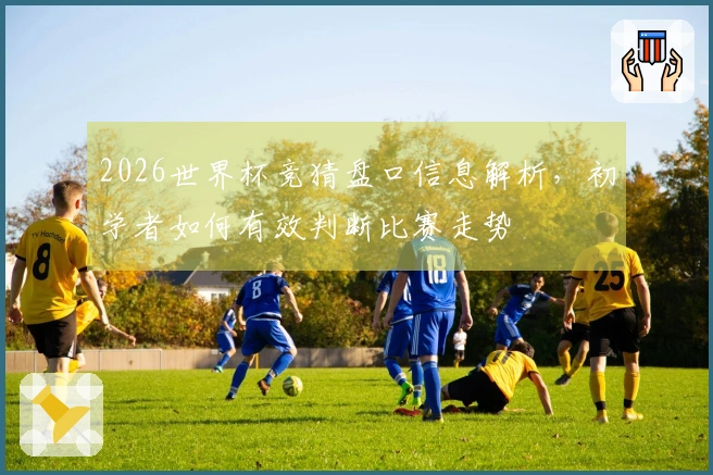 2026世界杯竞猜盘口信息解析，初学者如何有效判断比赛走势
